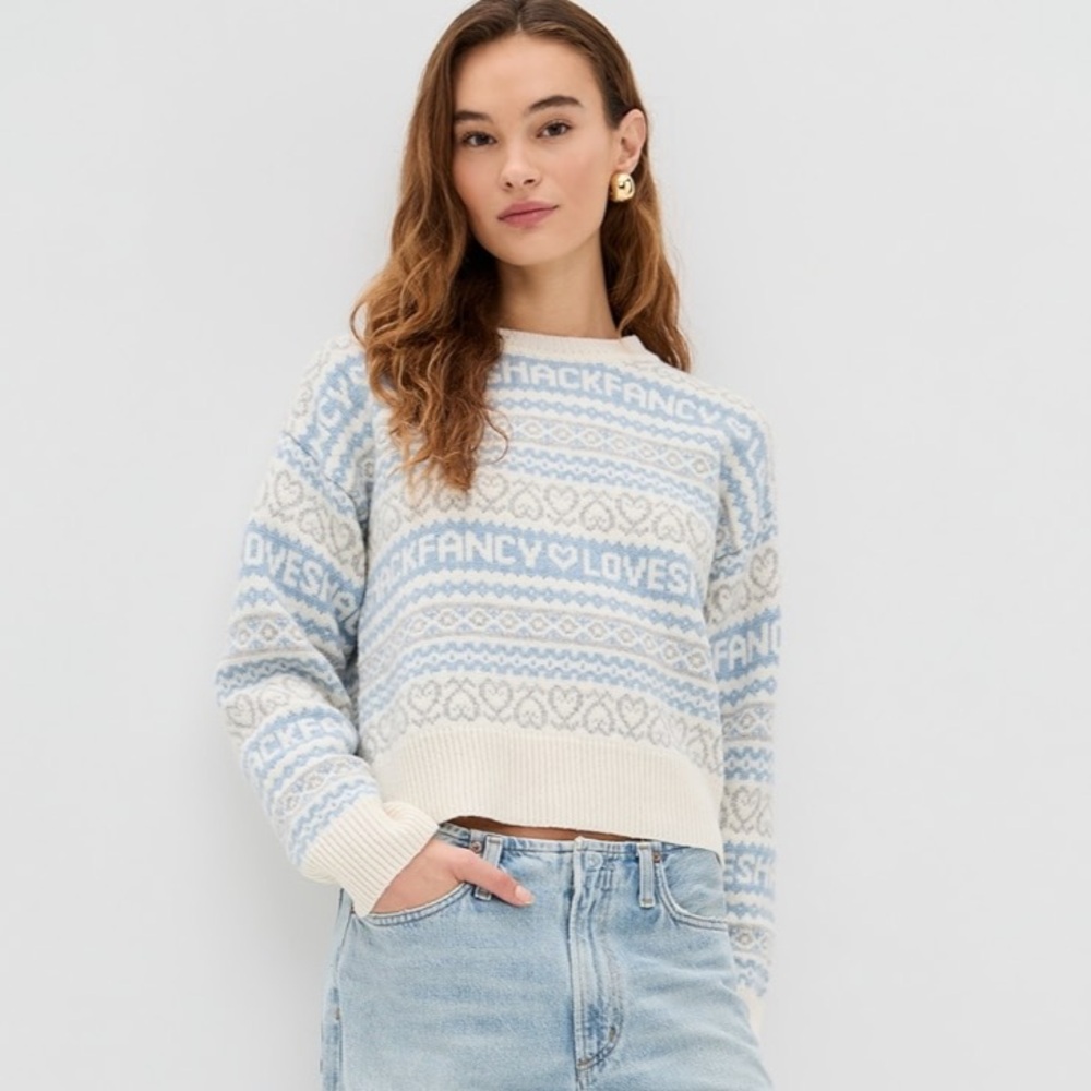 NWT LoveShackFancy Emberly Pullover sweater